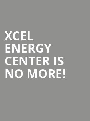 Xcel Energy Center is no more